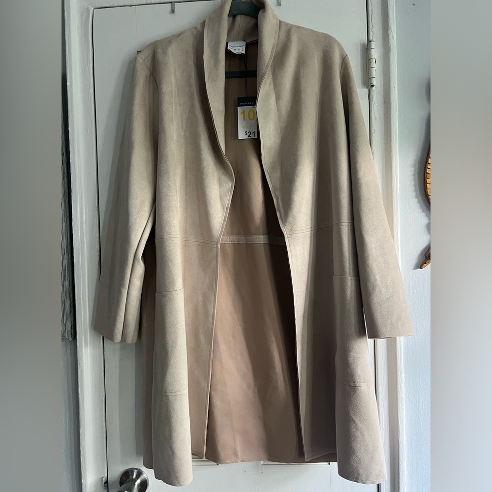 Faux Suede Jacket
